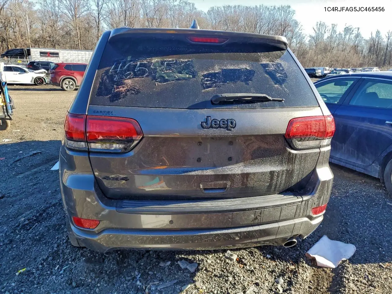 1C4RJFAG5JC465456 2018 Jeep Grand Cherokee Laredo