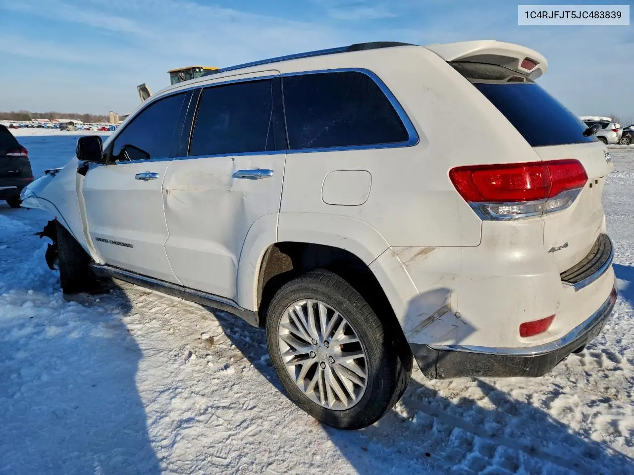 1C4RJFJT5JC483839 2018 Jeep Grand Cherokee Summit