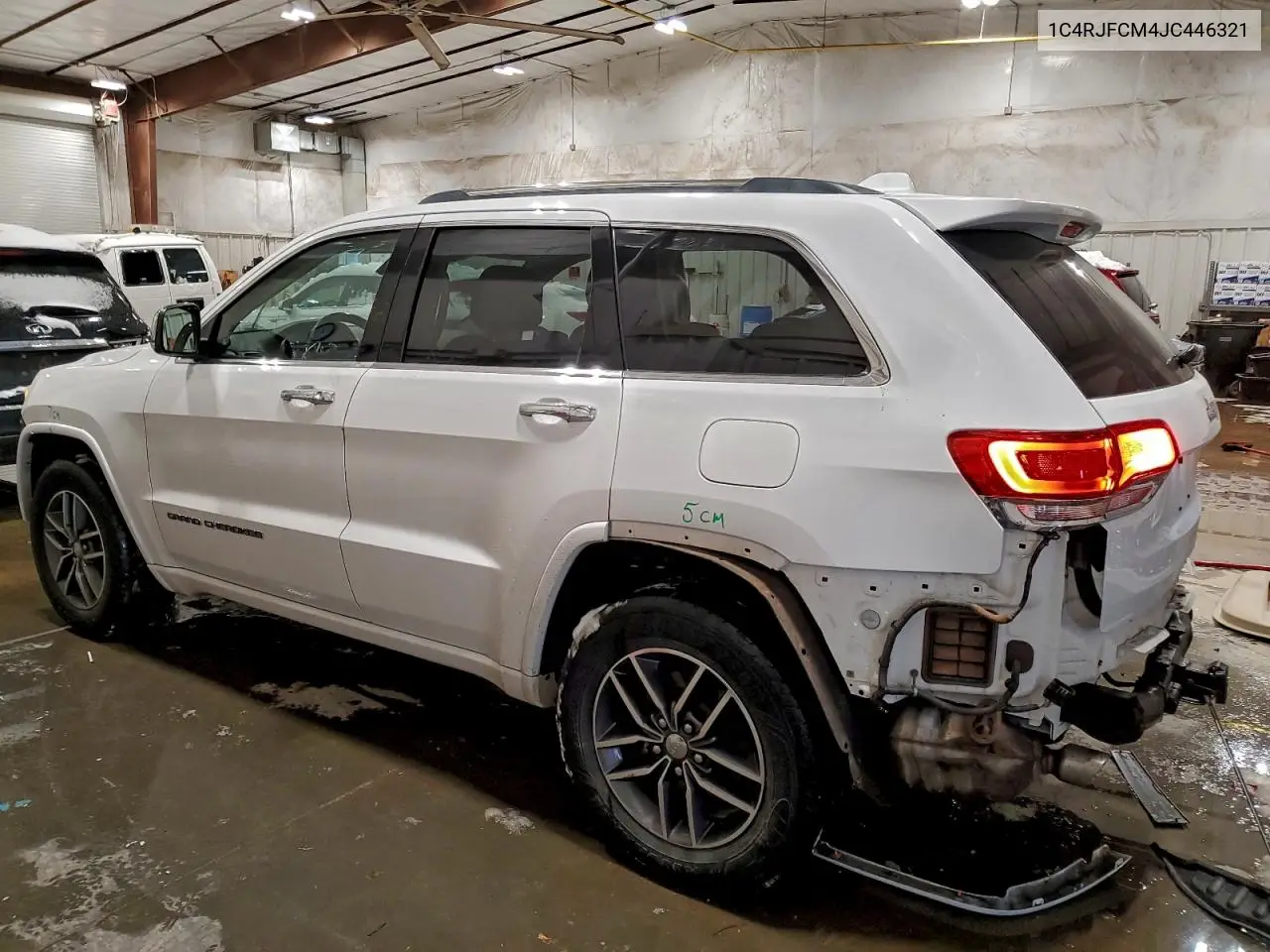 1C4RJFCM4JC446321 2018 Jeep Grand Cherokee Overland