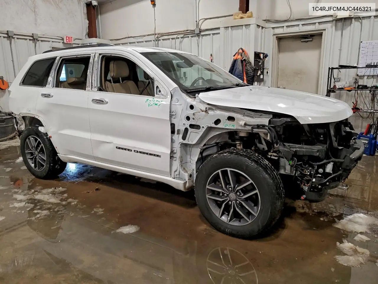 1C4RJFCM4JC446321 2018 Jeep Grand Cherokee Overland