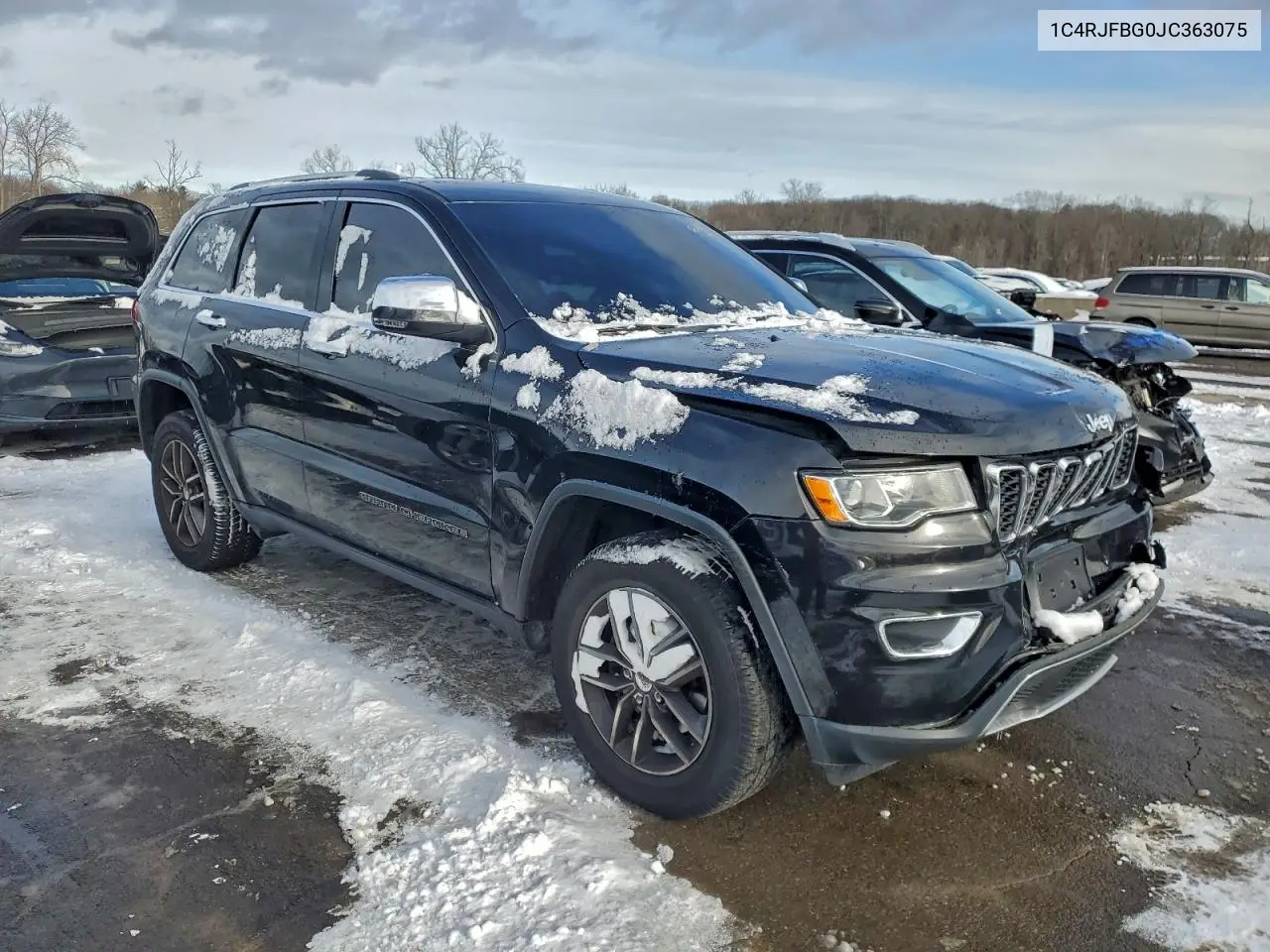 1C4RJFBG0JC363075 2018 Jeep Grand Cherokee Limited