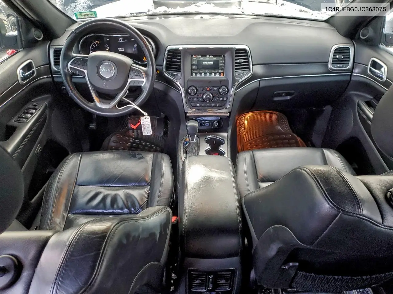 1C4RJFBG0JC363075 2018 Jeep Grand Cherokee Limited