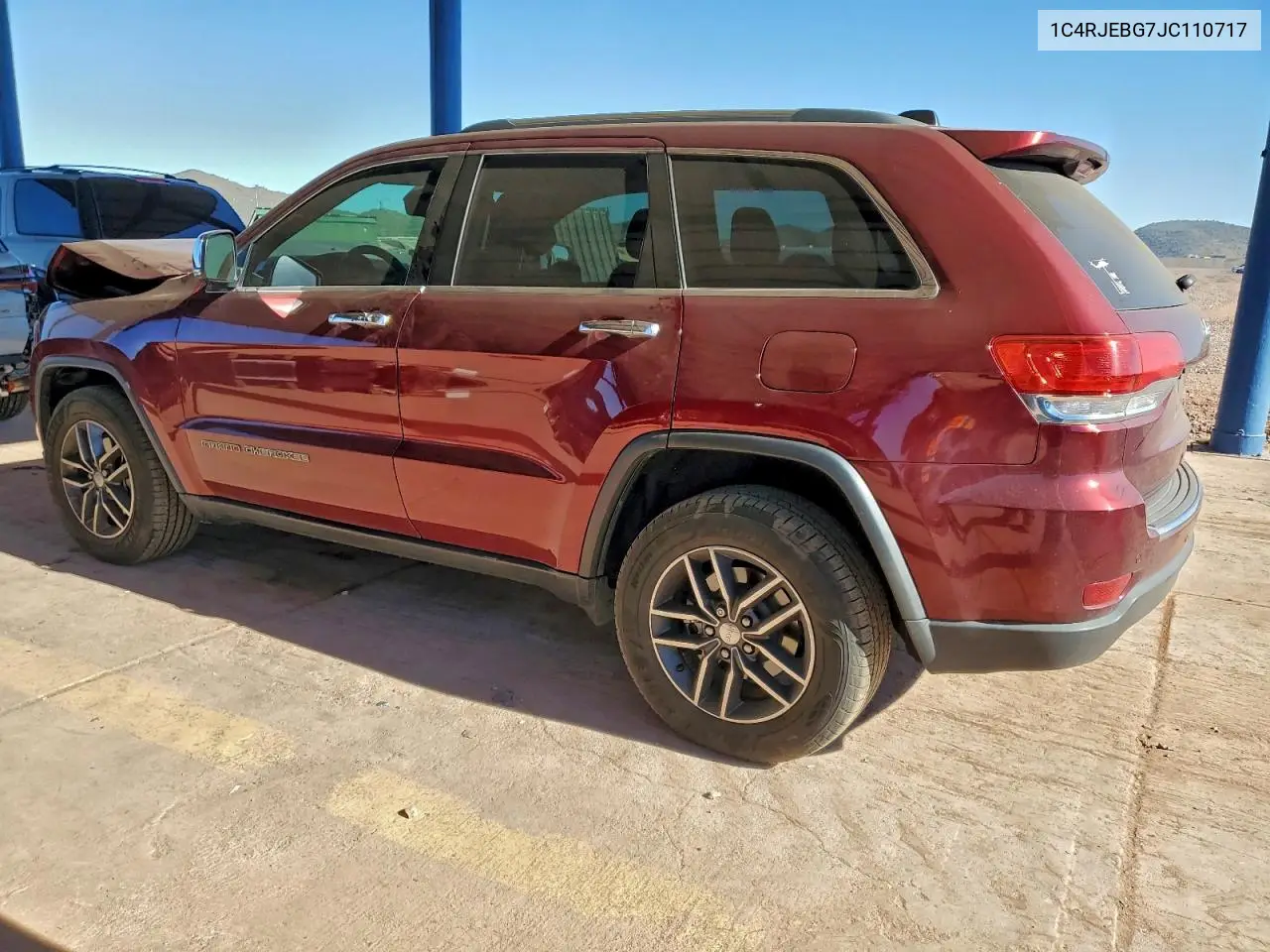 1C4RJEBG7JC110717 2018 Jeep Grand Cherokee Limited