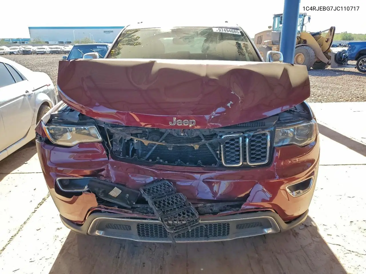 1C4RJEBG7JC110717 2018 Jeep Grand Cherokee Limited