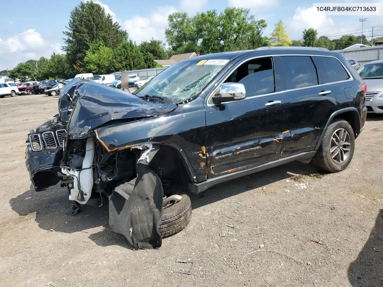 1C4RJFBG4KC713633 2019 Jeep Grand Cherokee Limited
