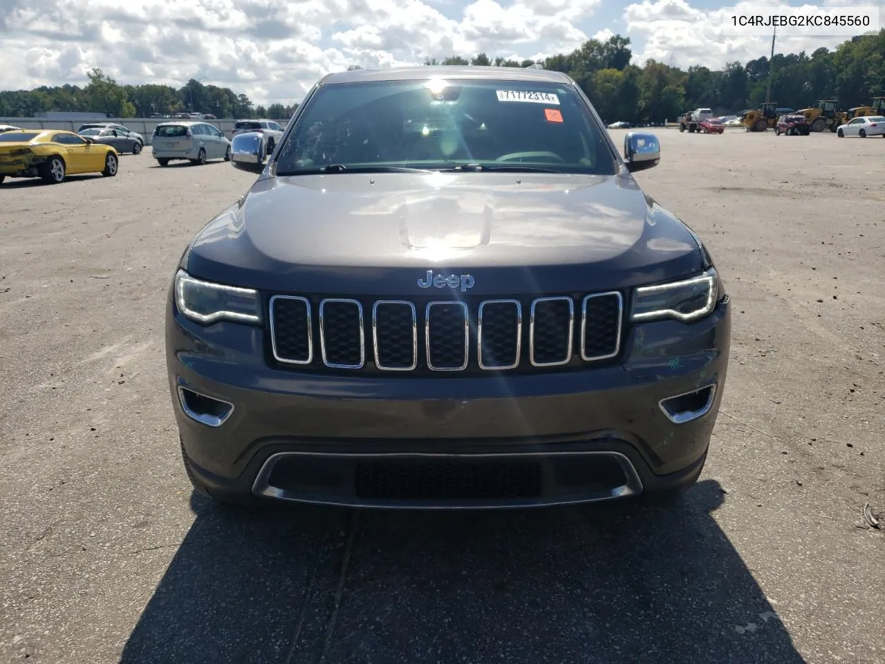 1C4RJEBG2KC845560 2019 Jeep Grand Cherokee Limited