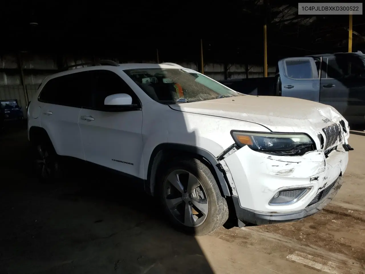 1C4PJLDBXKD300522 2019 Jeep Cherokee Limited