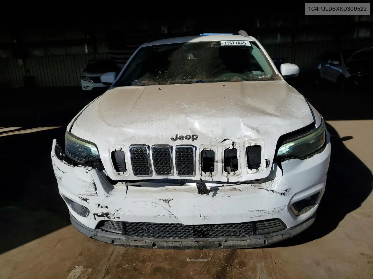 1C4PJLDBXKD300522 2019 Jeep Cherokee Limited