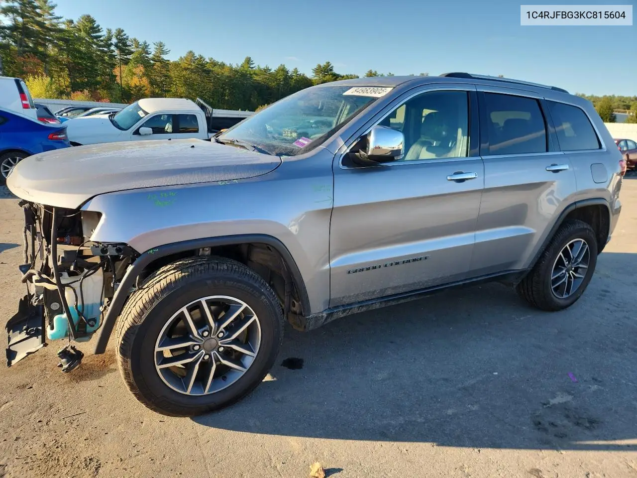 1C4RJFBG3KC815604 2019 Jeep Grand Cherokee Limited