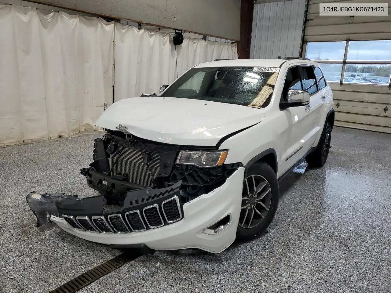 1C4RJFBG1KC671423 2019 Jeep Grand Cherokee Limited