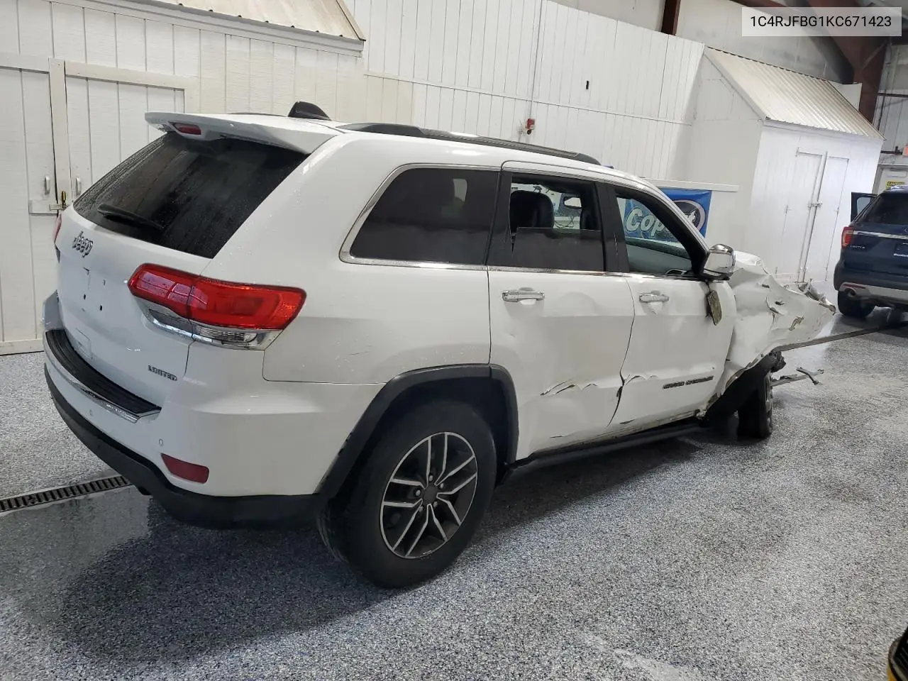 1C4RJFBG1KC671423 2019 Jeep Grand Cherokee Limited