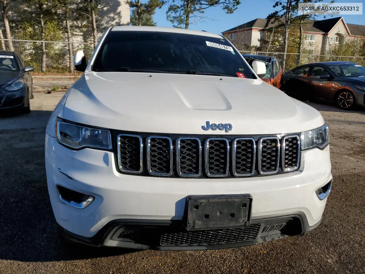 1C4RJFAGXKC653312 2019 Jeep Grand Cherokee Laredo