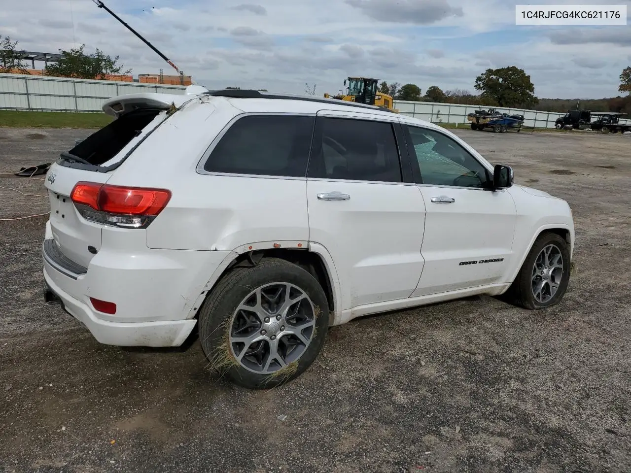 1C4RJFCG4KC621176 2019 Jeep Grand Cherokee Overland