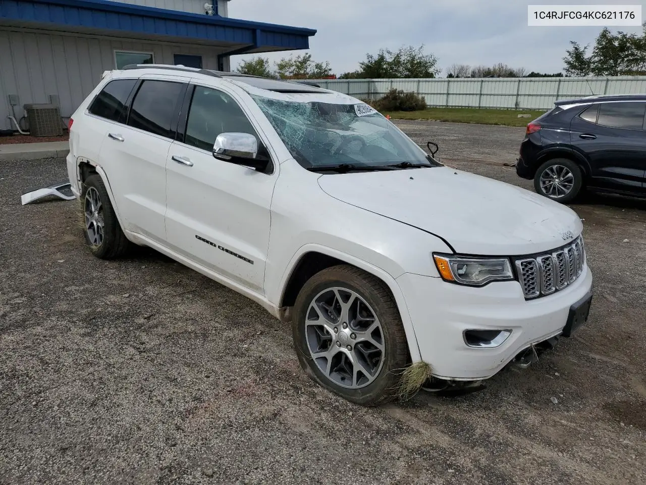 1C4RJFCG4KC621176 2019 Jeep Grand Cherokee Overland