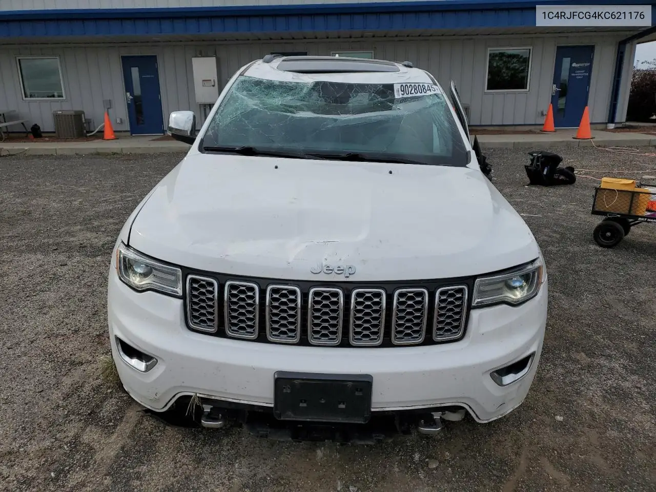 1C4RJFCG4KC621176 2019 Jeep Grand Cherokee Overland