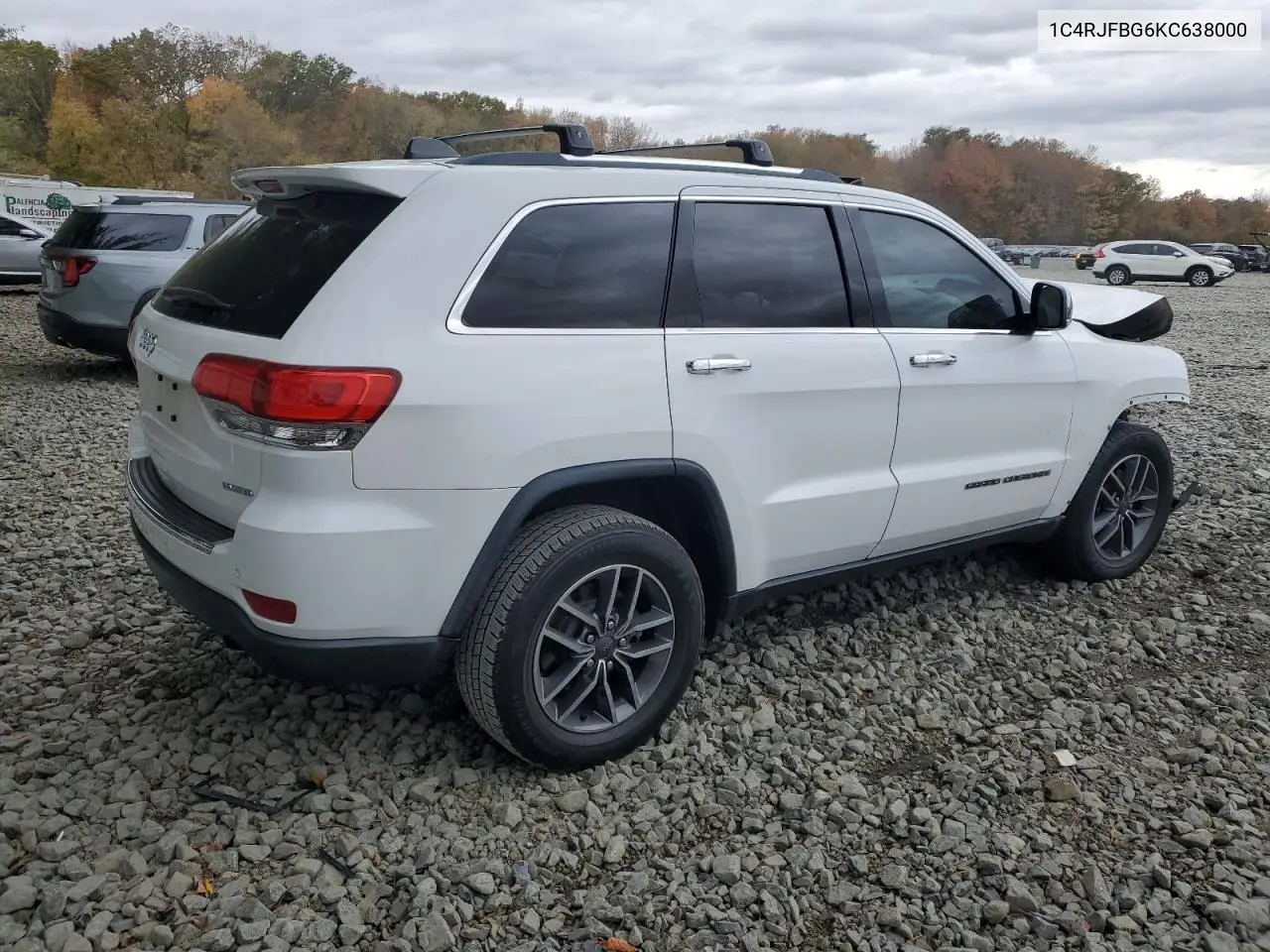 1C4RJFBG6KC638000 2019 Jeep Grand Cherokee Limited