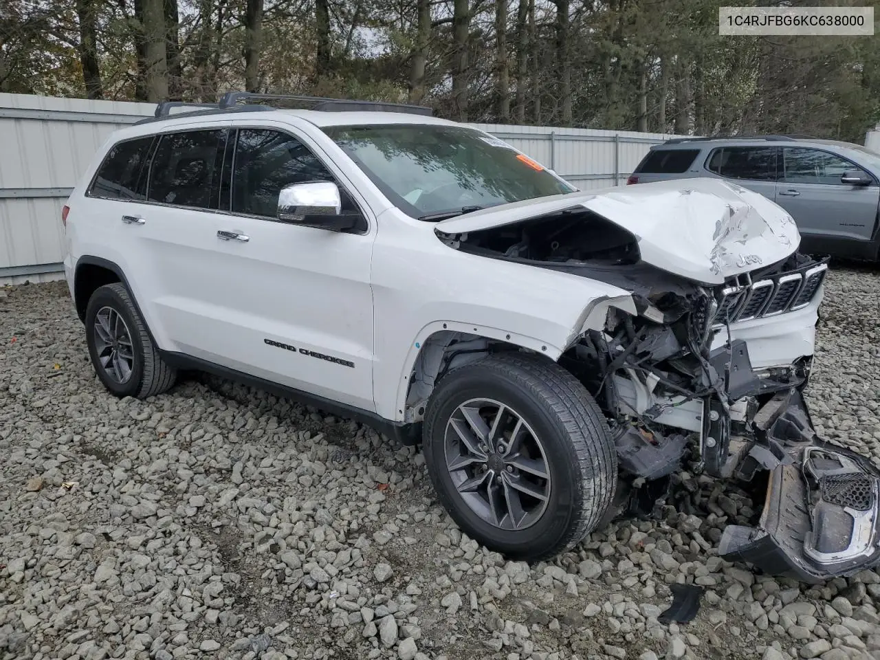1C4RJFBG6KC638000 2019 Jeep Grand Cherokee Limited