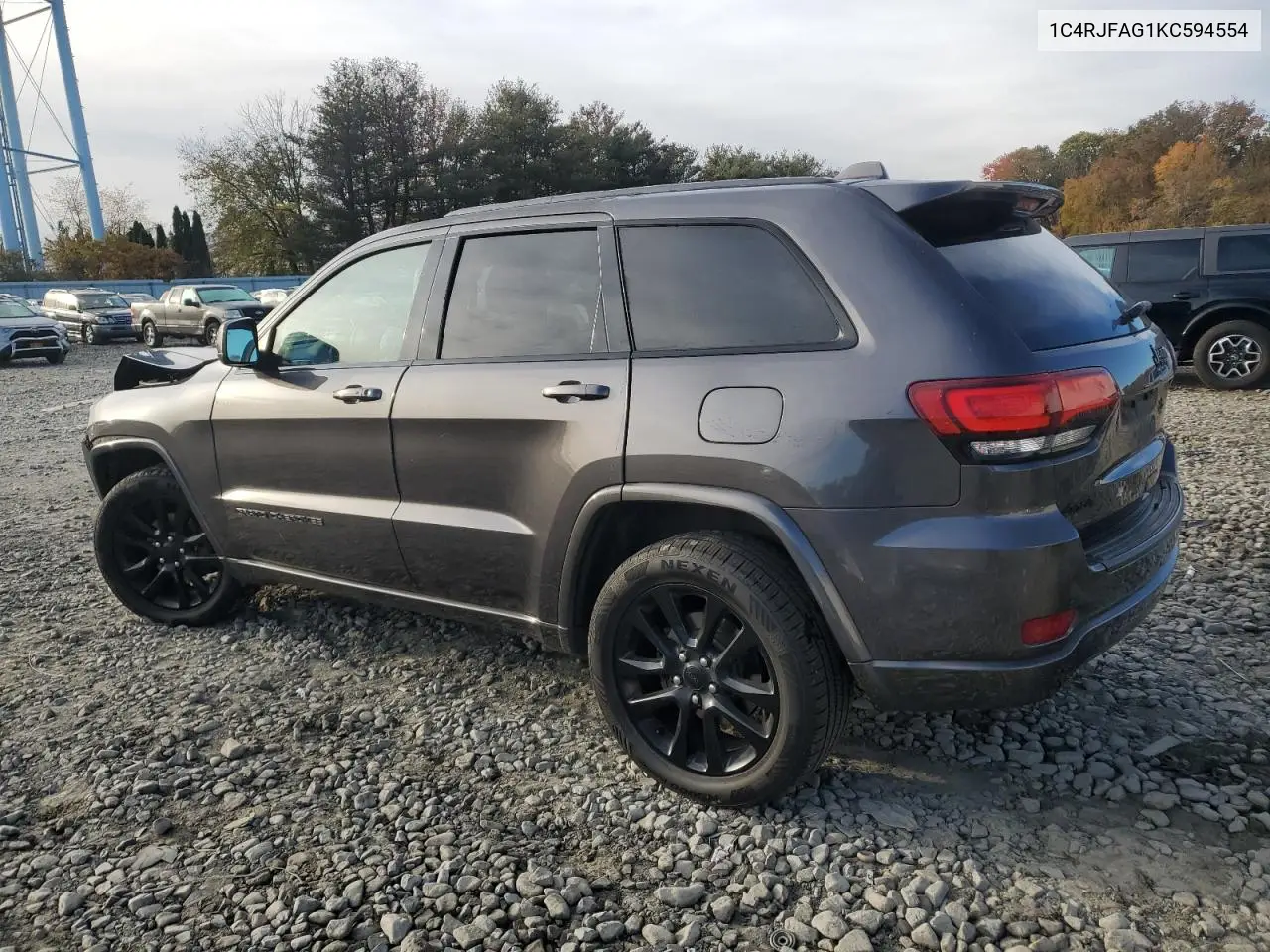 1C4RJFAG1KC594554 2019 Jeep Grand Cherokee Laredo