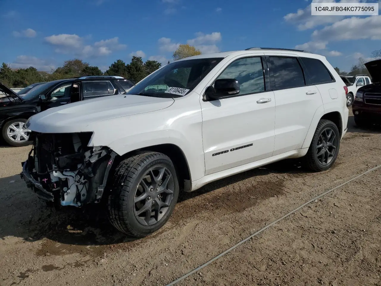 1C4RJFBG4KC775095 2019 Jeep Grand Cherokee Limited