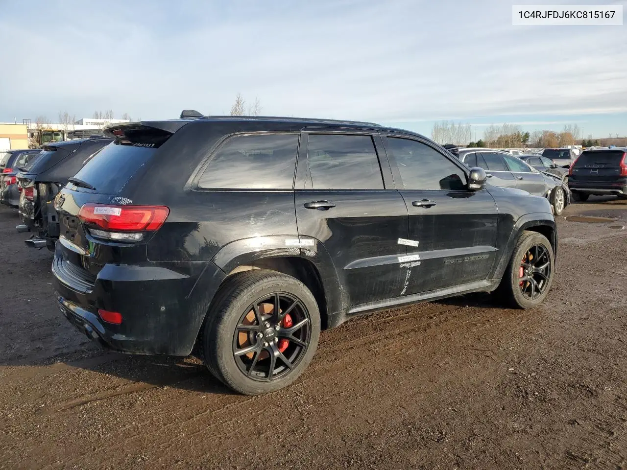1C4RJFDJ6KC815167 2019 Jeep Grand Cherokee Srt-8