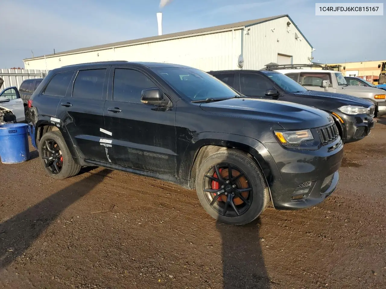 1C4RJFDJ6KC815167 2019 Jeep Grand Cherokee Srt-8