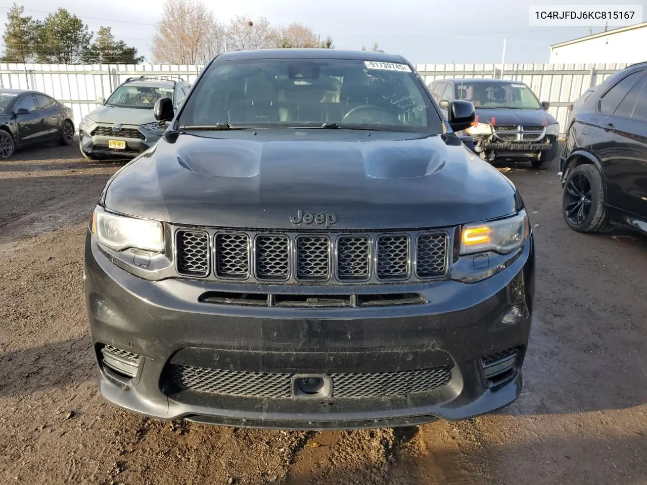 1C4RJFDJ6KC815167 2019 Jeep Grand Cherokee Srt-8