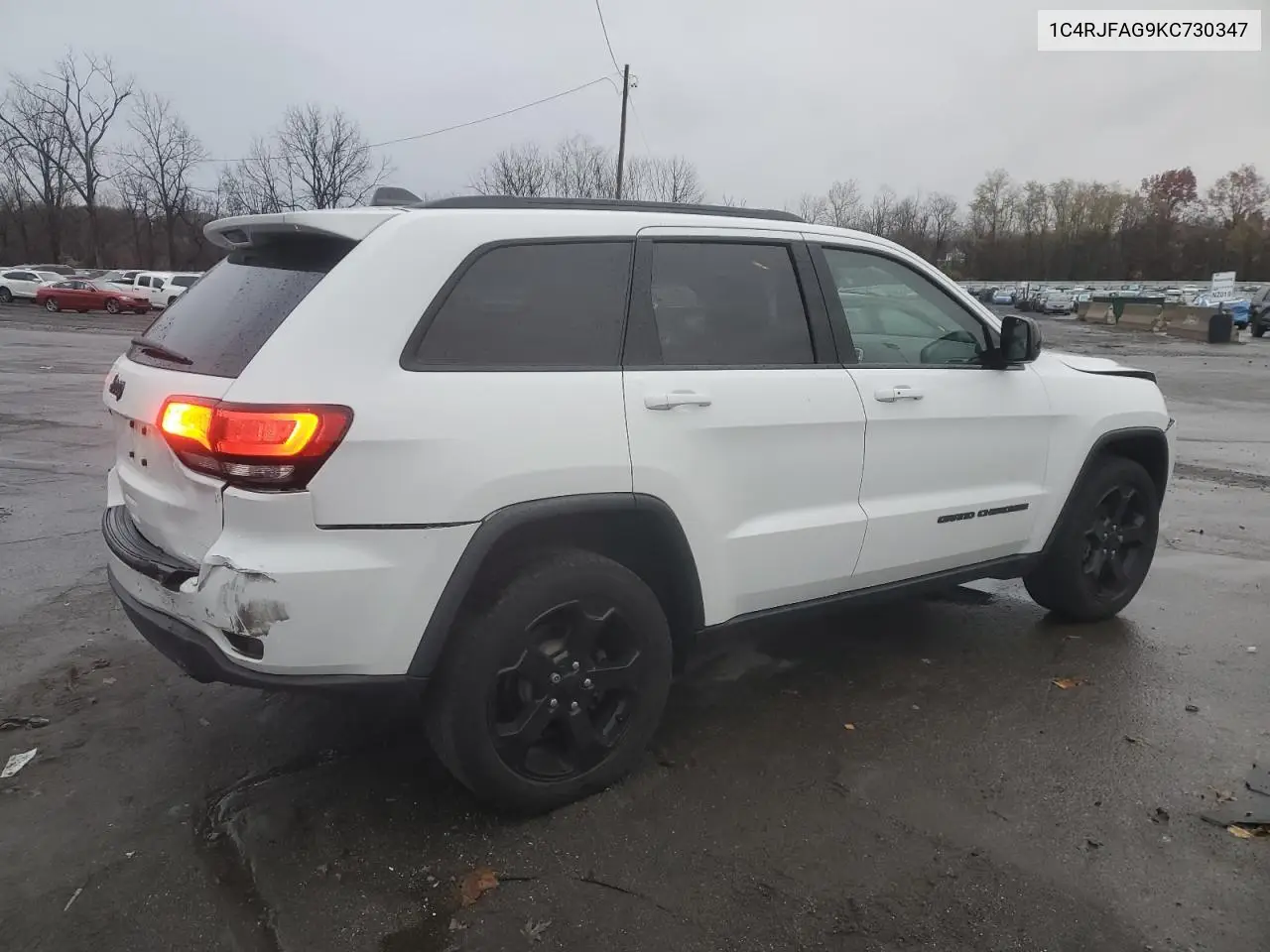 1C4RJFAG9KC730347 2019 Jeep Grand Cherokee Laredo