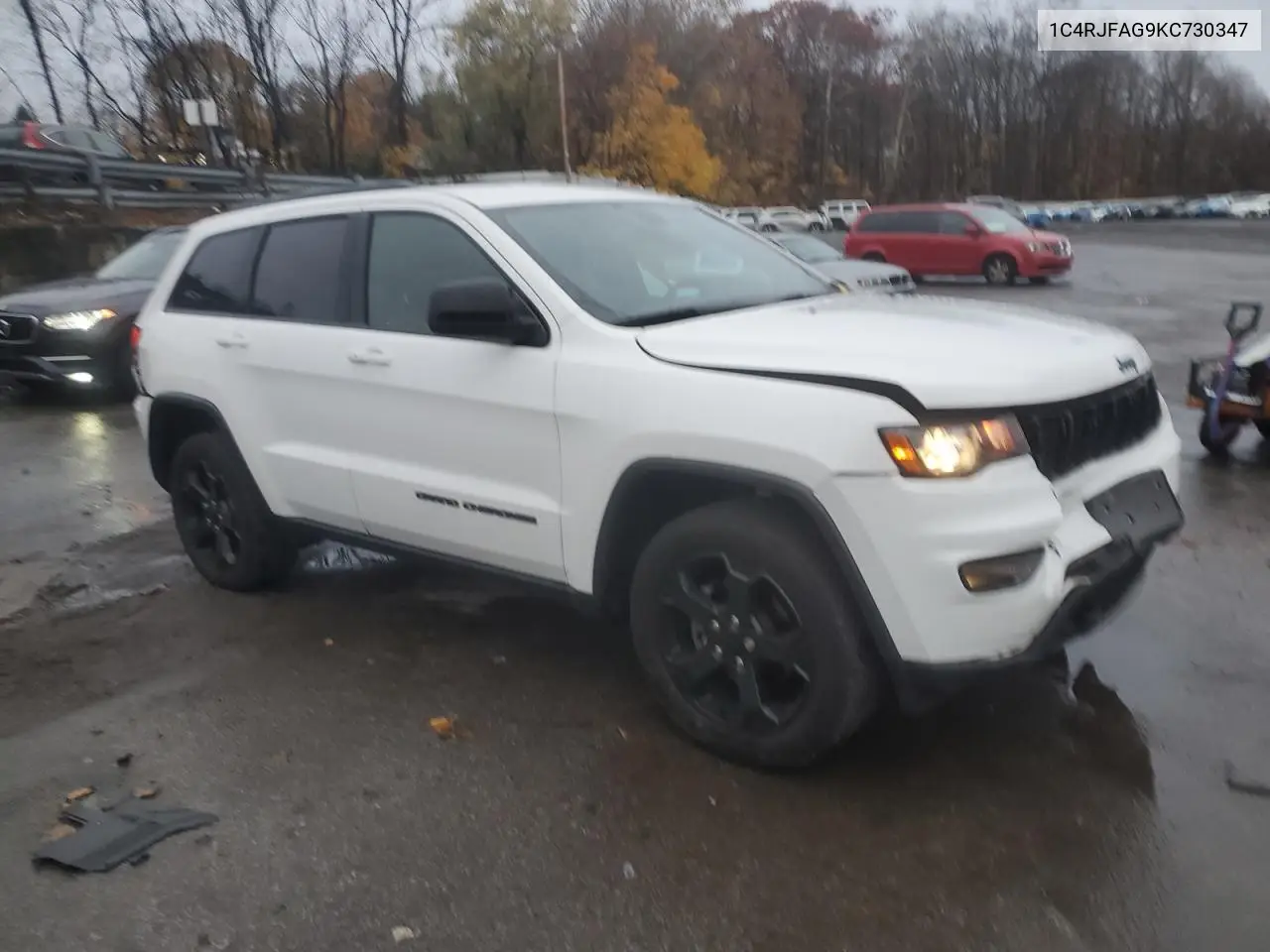 1C4RJFAG9KC730347 2019 Jeep Grand Cherokee Laredo