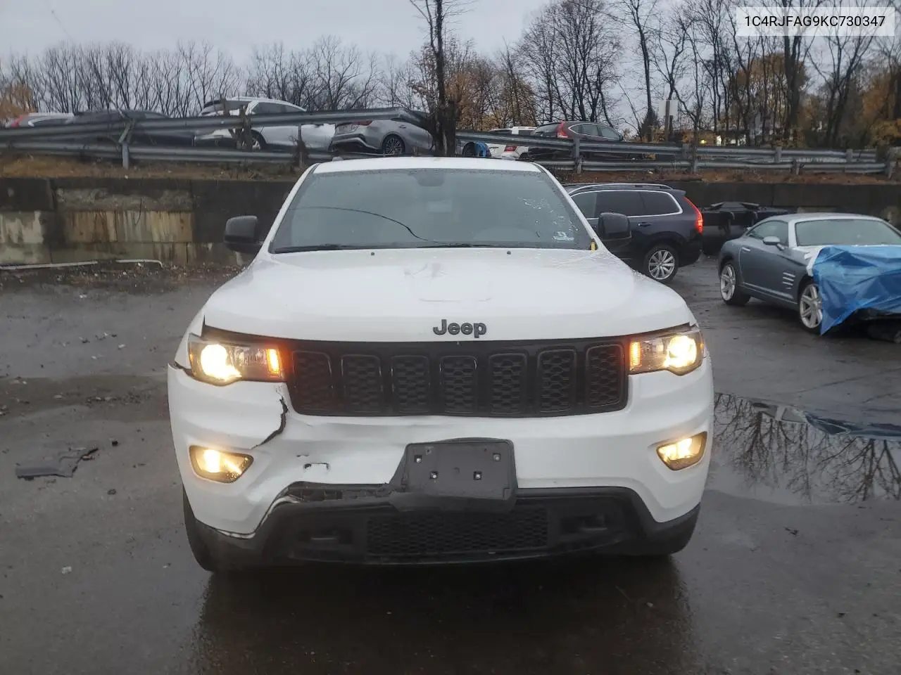 1C4RJFAG9KC730347 2019 Jeep Grand Cherokee Laredo