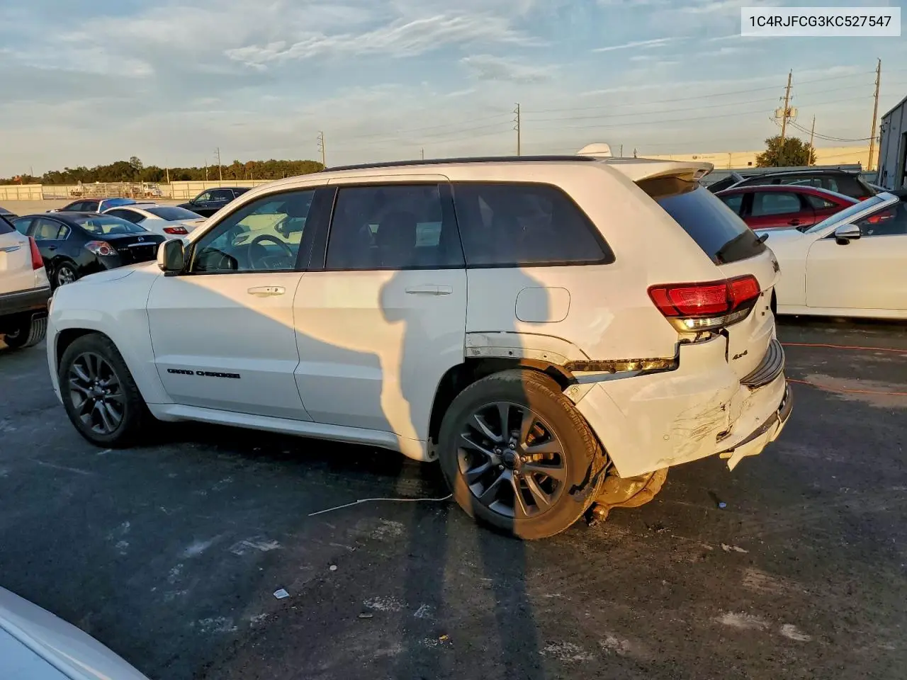 1C4RJFCG3KC527547 2019 Jeep Grand Cherokee Overland