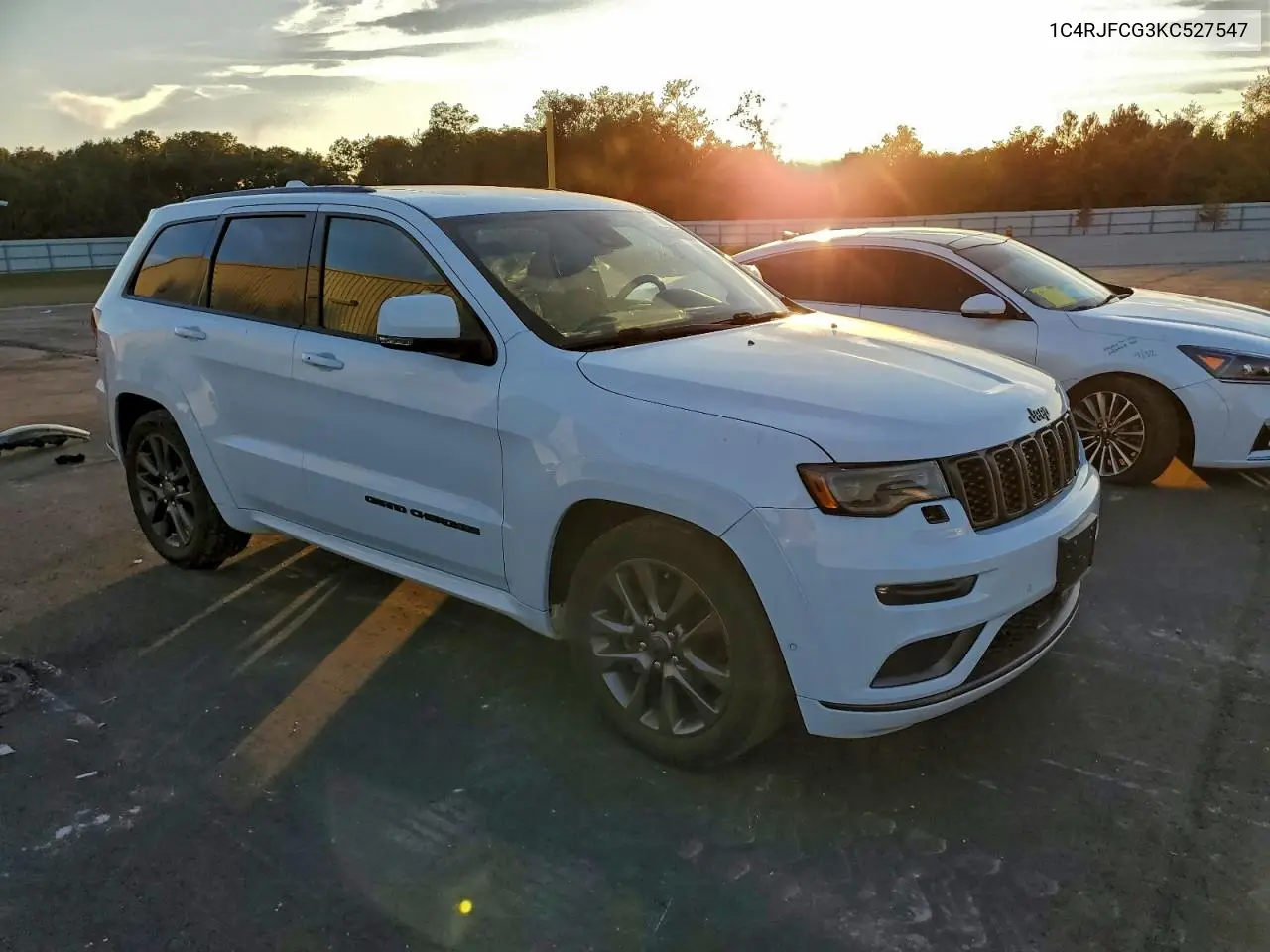 1C4RJFCG3KC527547 2019 Jeep Grand Cherokee Overland