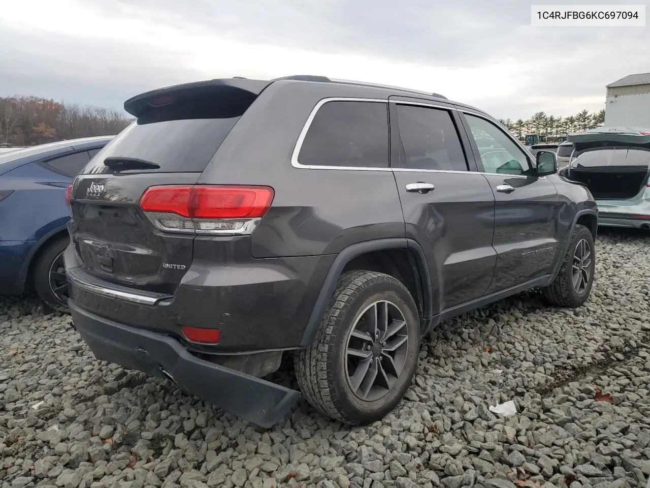 1C4RJFBG6KC697094 2019 Jeep Grand Cherokee Limited