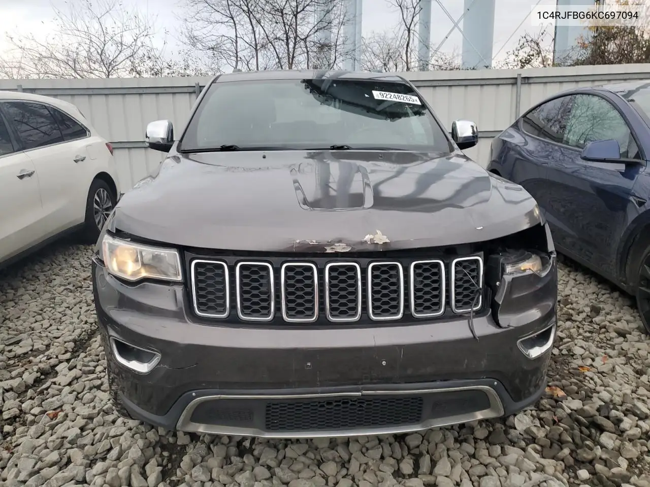 1C4RJFBG6KC697094 2019 Jeep Grand Cherokee Limited