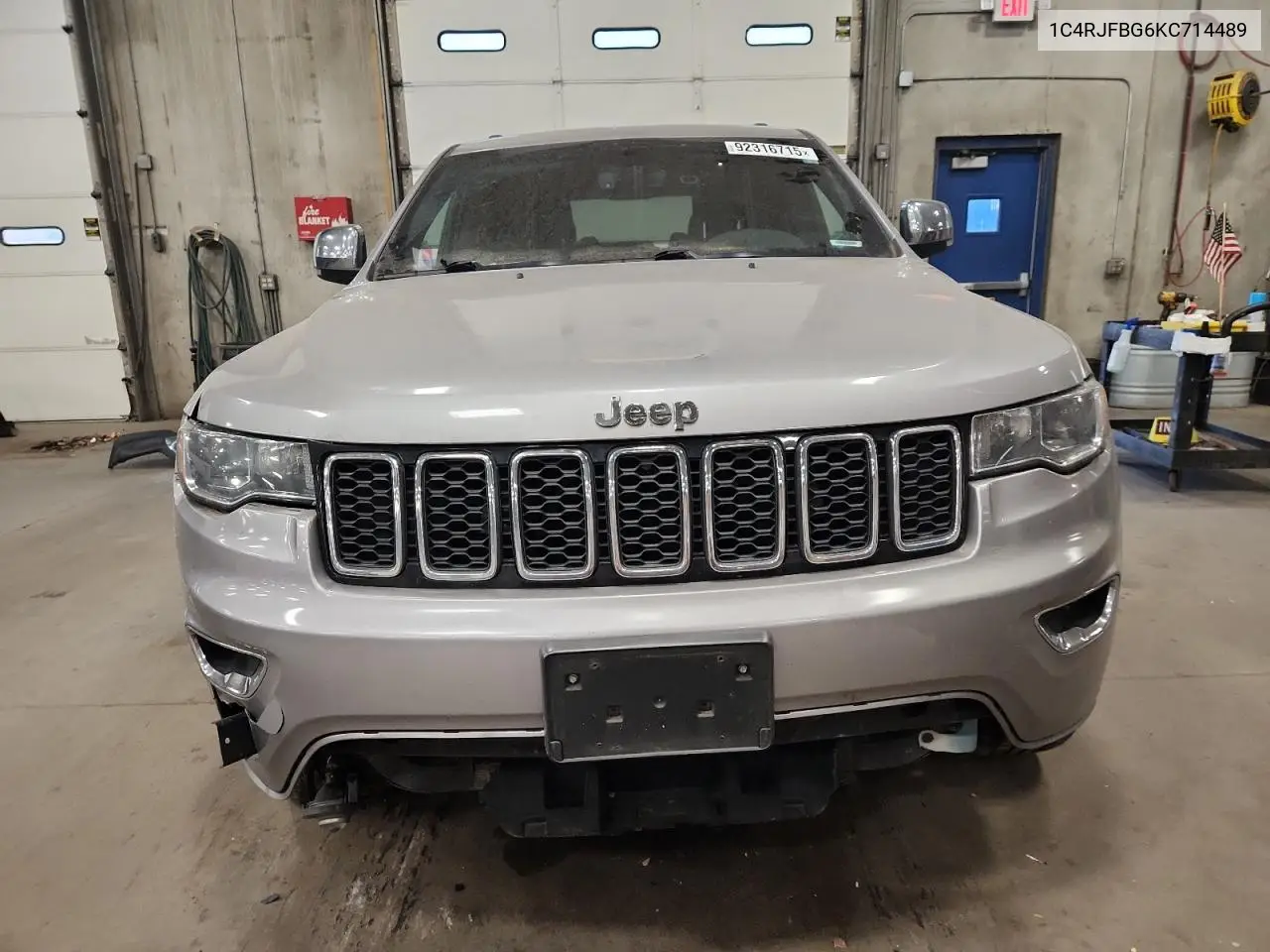 1C4RJFBG6KC714489 2019 Jeep Grand Cherokee Limited