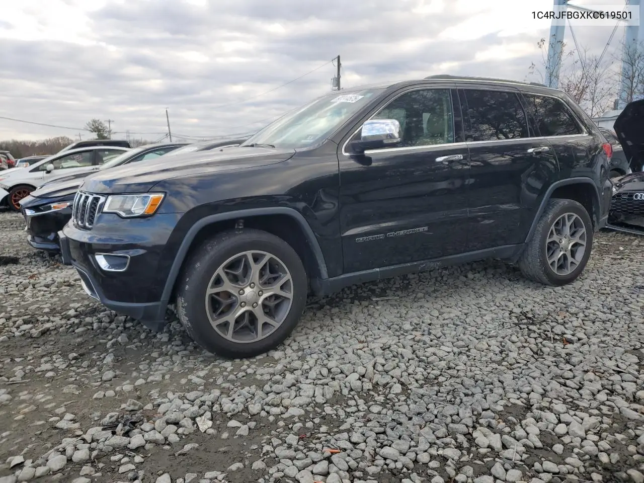 1C4RJFBGXKC619501 2019 Jeep Grand Cherokee Limited