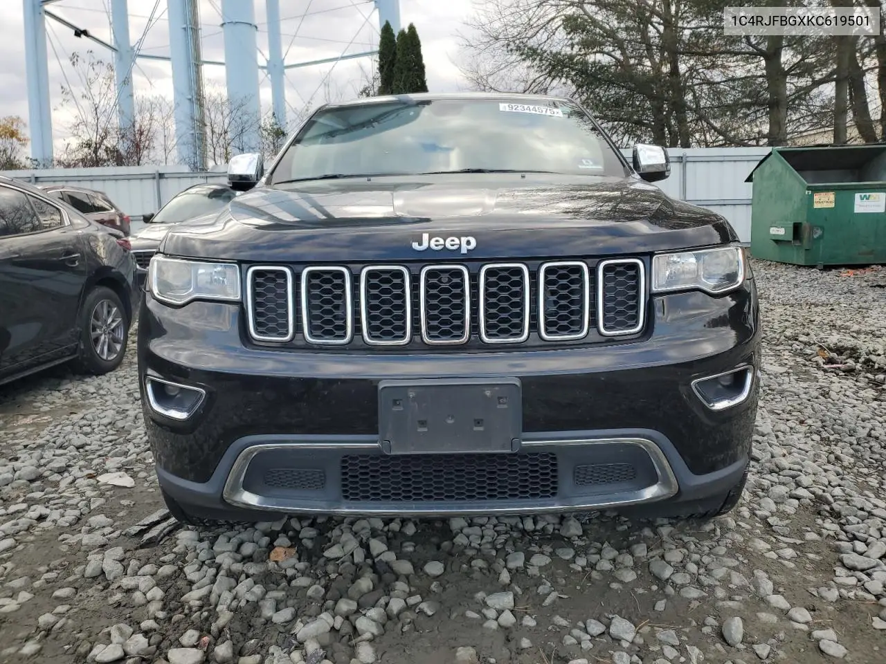1C4RJFBGXKC619501 2019 Jeep Grand Cherokee Limited