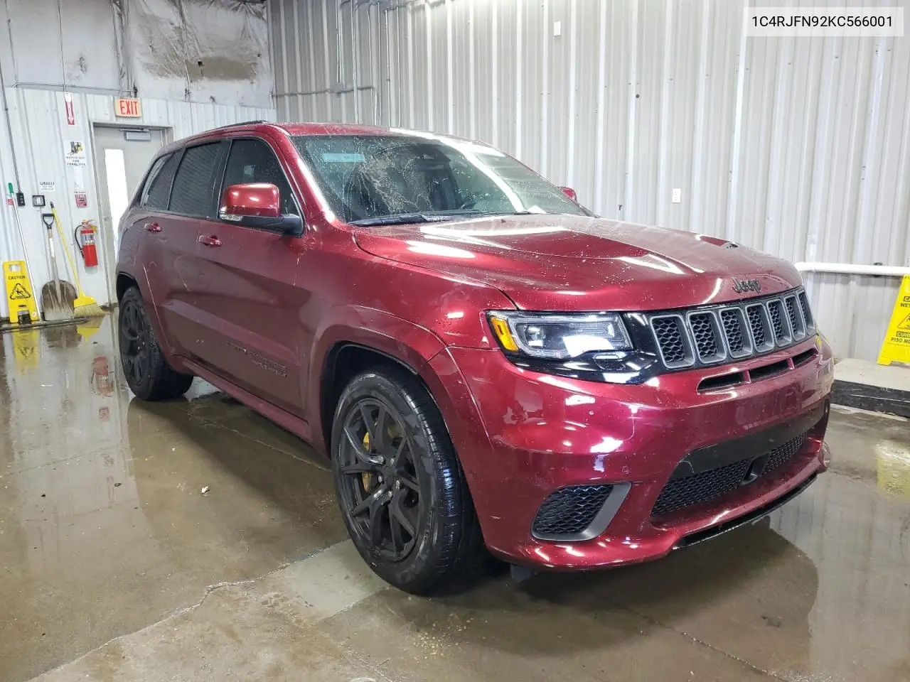 1C4RJFN92KC566001 2019 Jeep Grand Cherokee Trackhawk