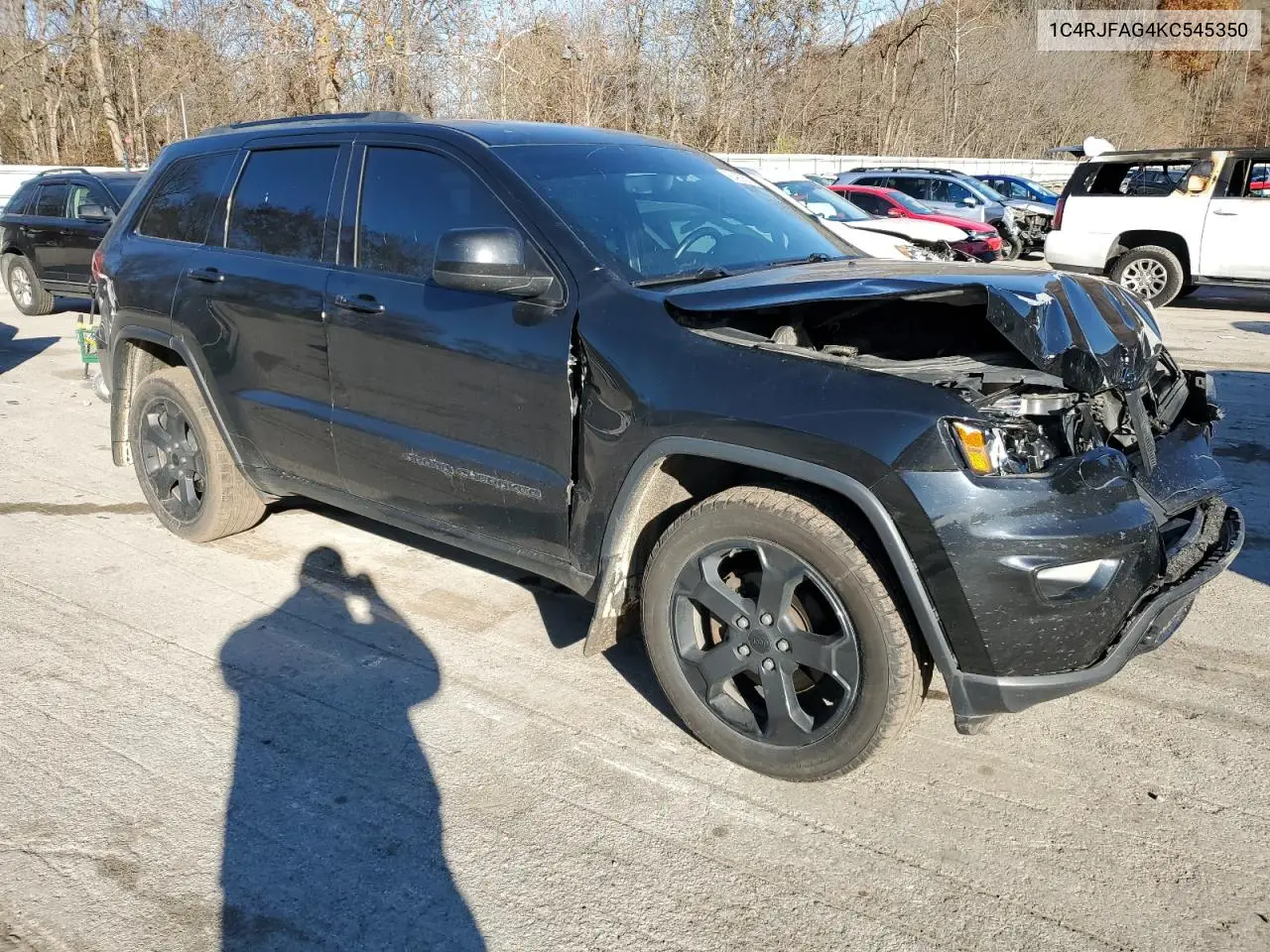 1C4RJFAG4KC545350 2019 Jeep Grand Cherokee Laredo