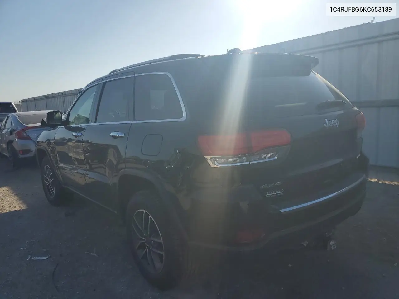 1C4RJFBG6KC653189 2019 Jeep Grand Cherokee Limited