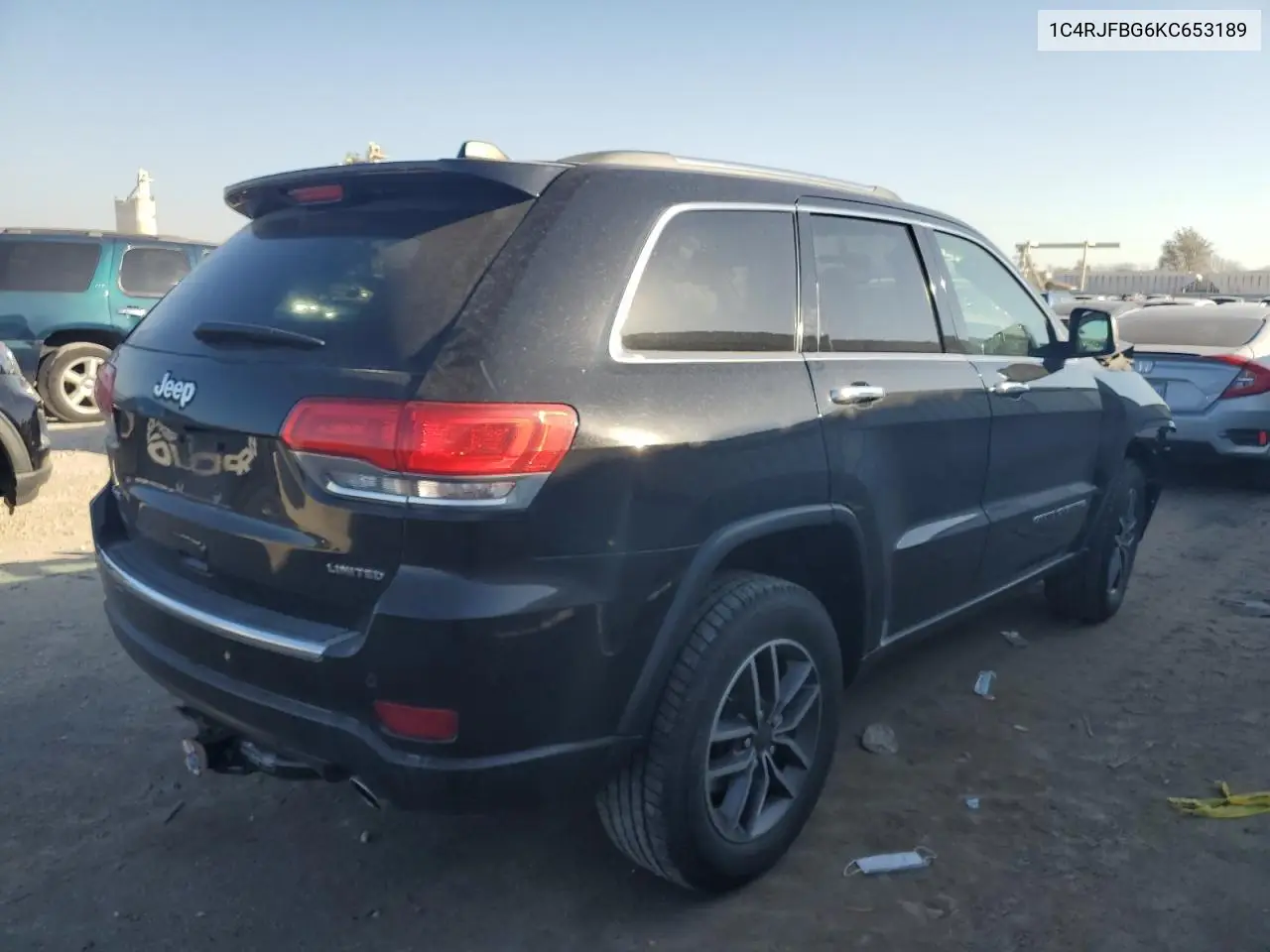 1C4RJFBG6KC653189 2019 Jeep Grand Cherokee Limited