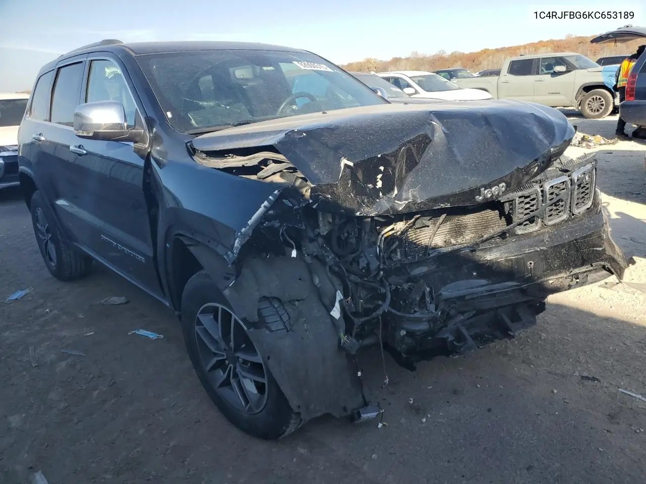 1C4RJFBG6KC653189 2019 Jeep Grand Cherokee Limited