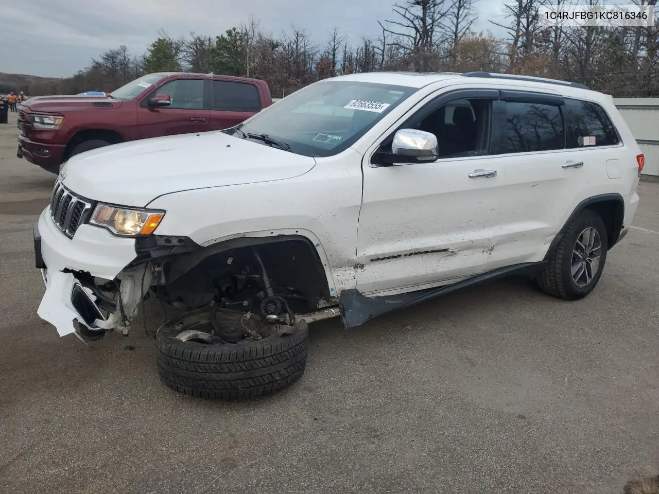 1C4RJFBG1KC816346 2019 Jeep Grand Cherokee Limited