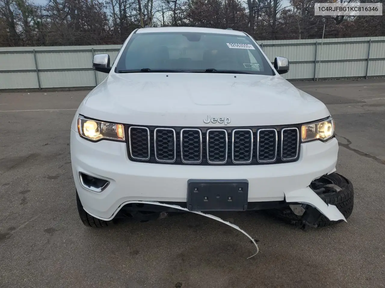 1C4RJFBG1KC816346 2019 Jeep Grand Cherokee Limited