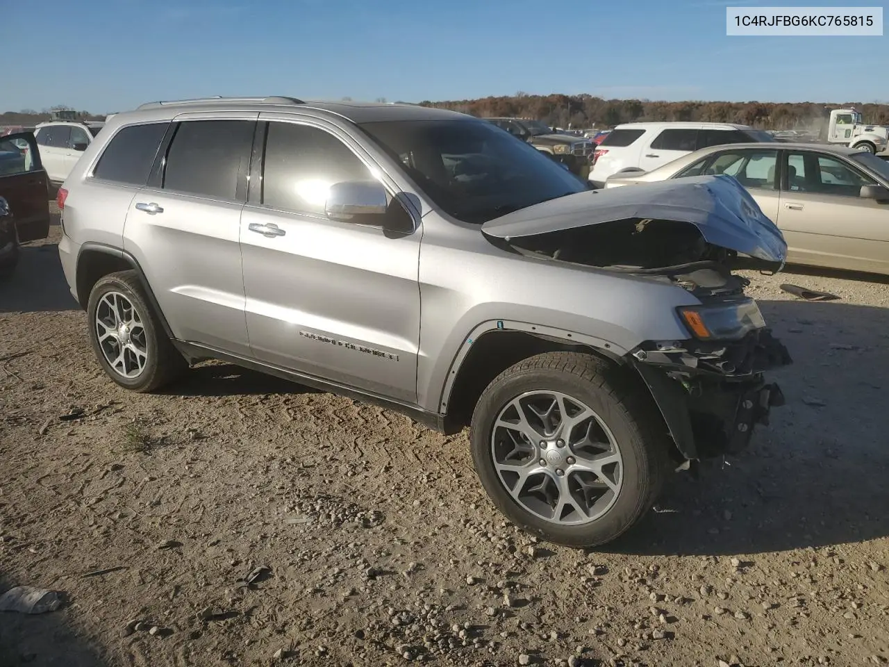 1C4RJFBG6KC765815 2019 Jeep Grand Cherokee Limited