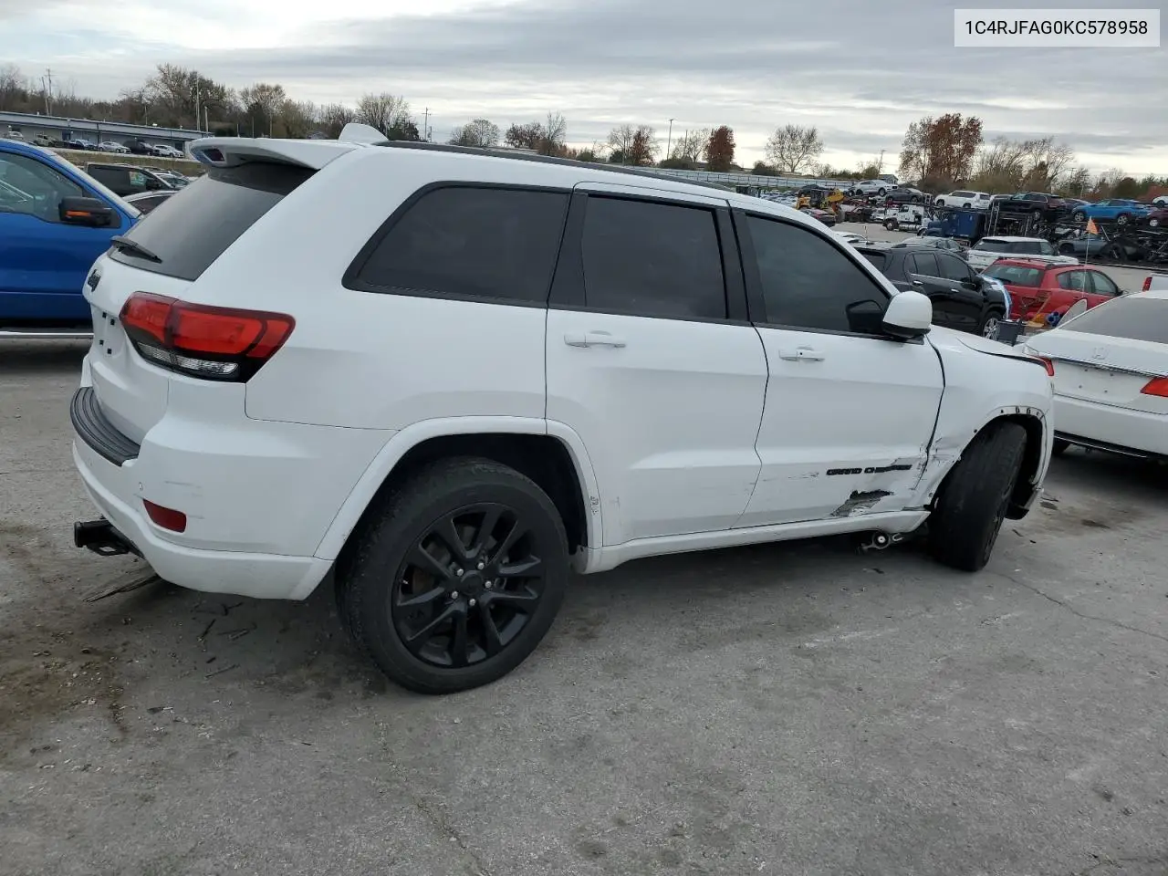 1C4RJFAG0KC578958 2019 Jeep Grand Cherokee Laredo