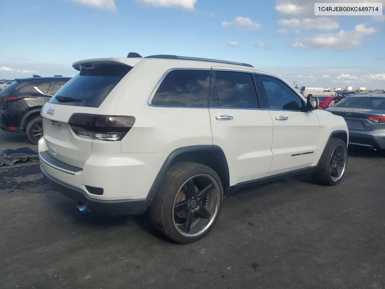 1C4RJEBG0KC689714 2019 Jeep Grand Cherokee Limited