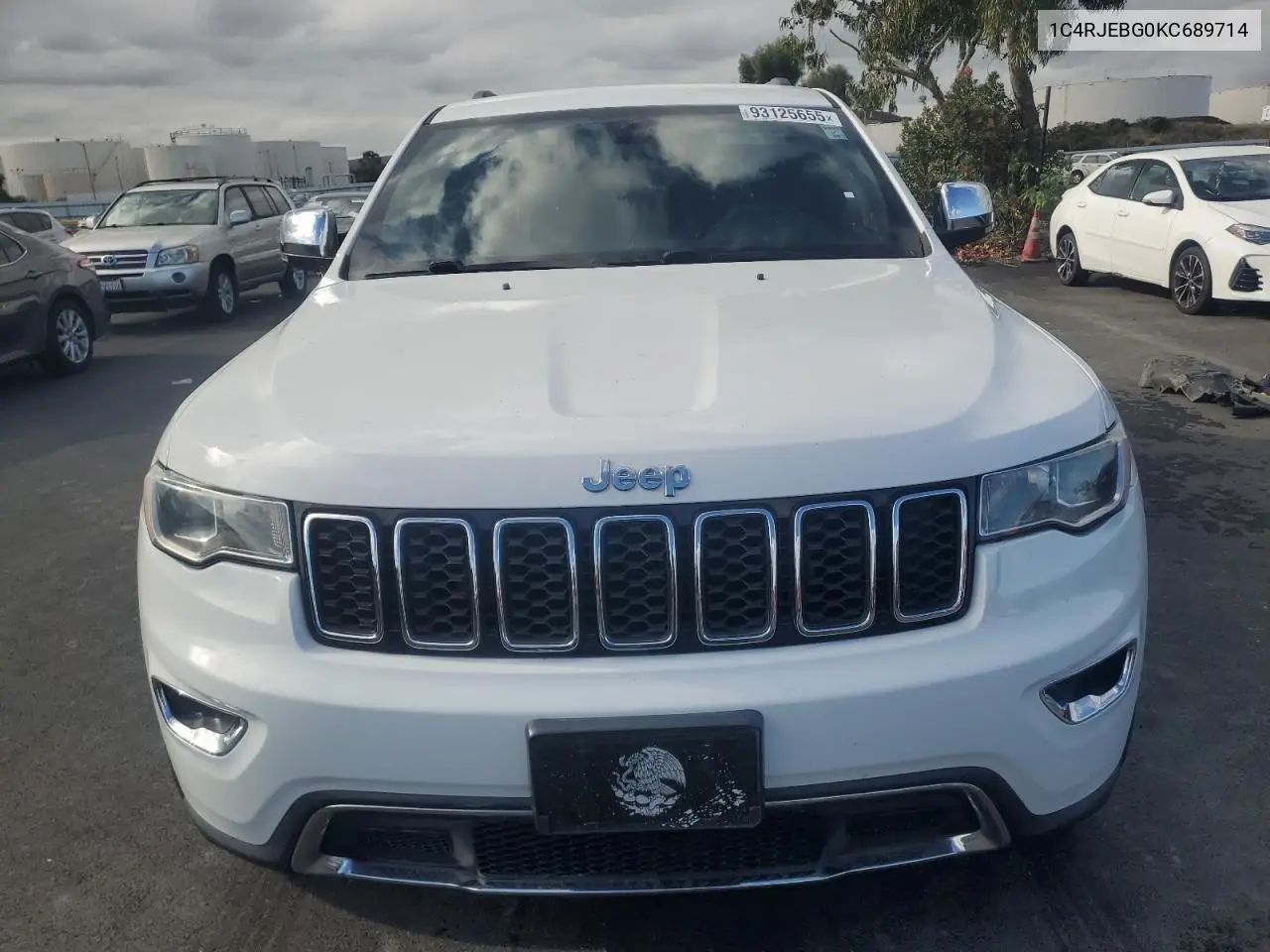 1C4RJEBG0KC689714 2019 Jeep Grand Cherokee Limited
