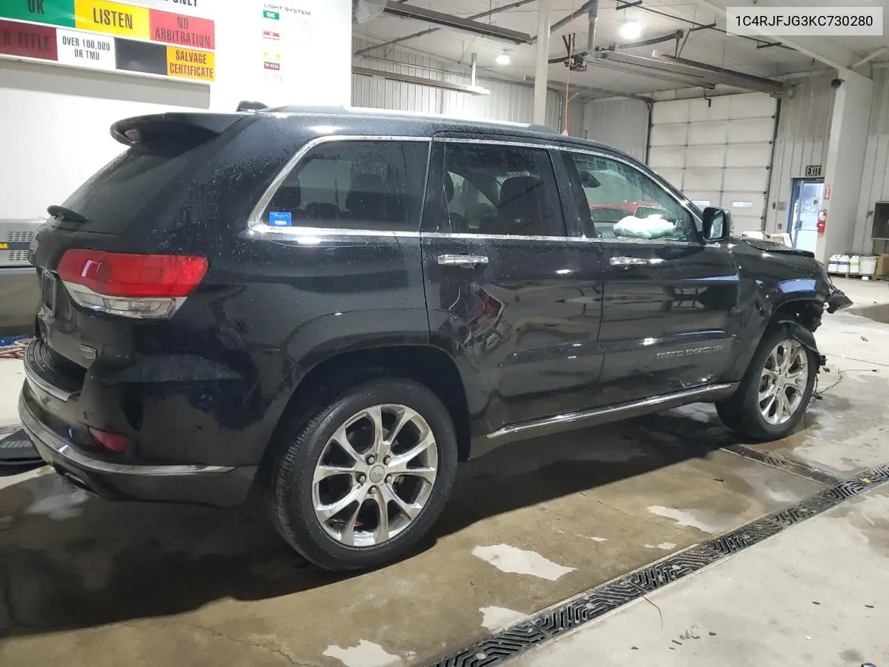 1C4RJFJG3KC730280 2019 Jeep Grand Cherokee Summit