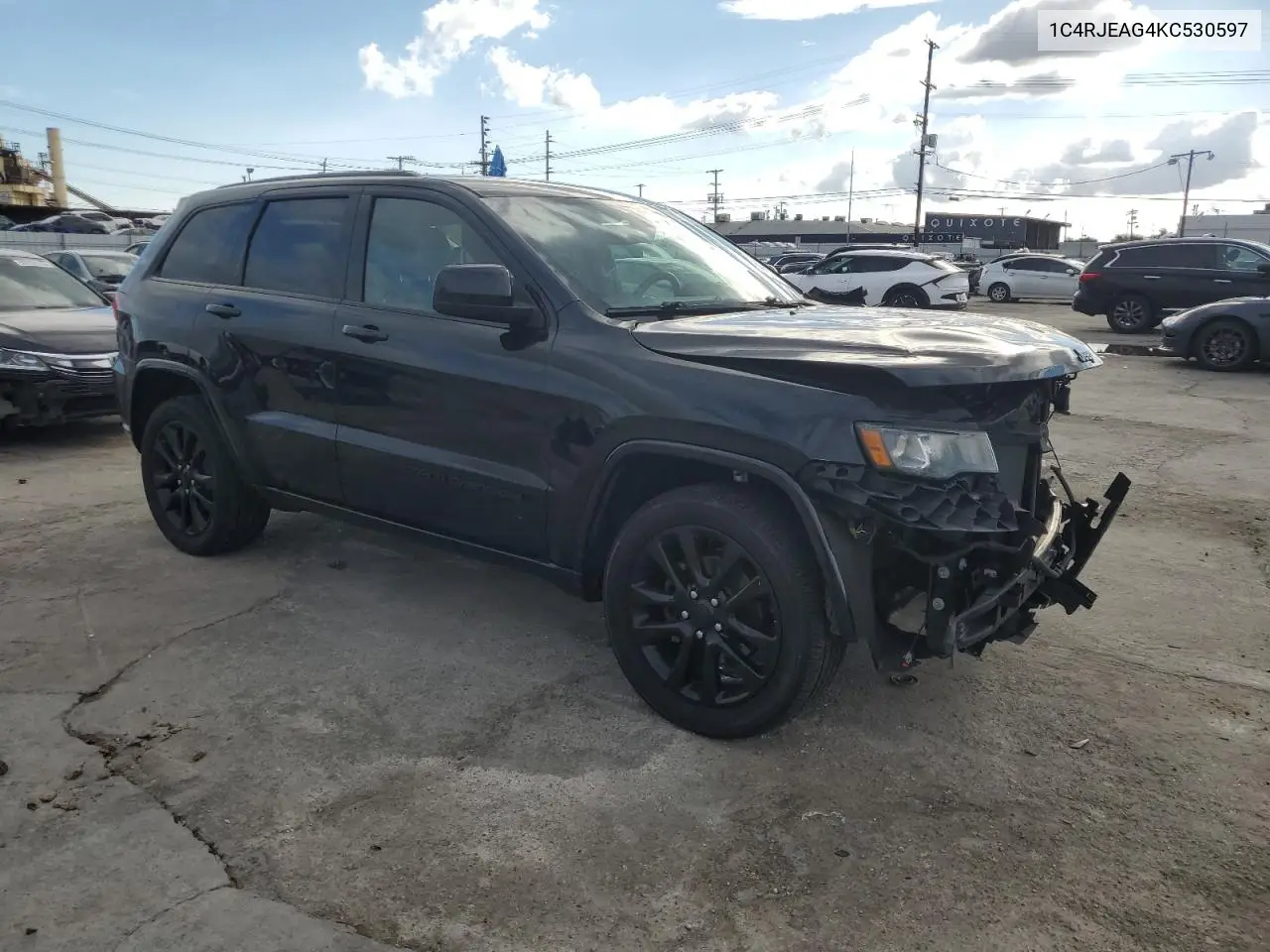 1C4RJEAG4KC530597 2019 Jeep Grand Cherokee Laredo