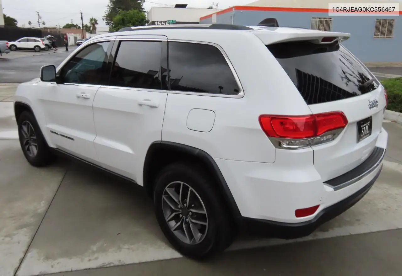 1C4RJEAG0KC556467 2019 Jeep Grand Cherokee Laredo